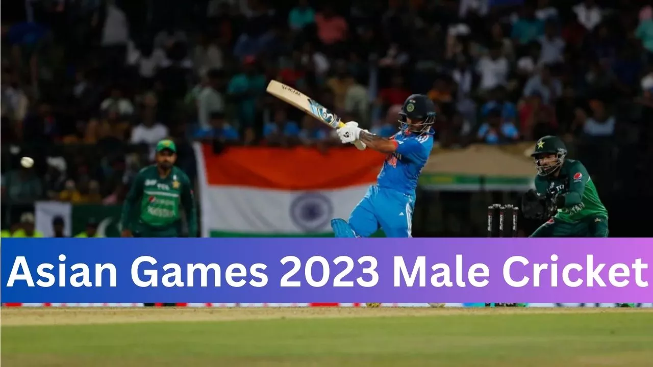 Asian Games 2023 Male Cricket