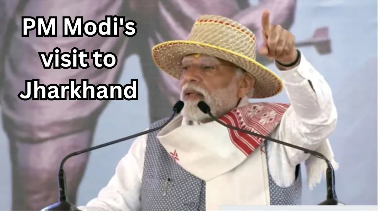 PM Modi's visit to Jharkhand