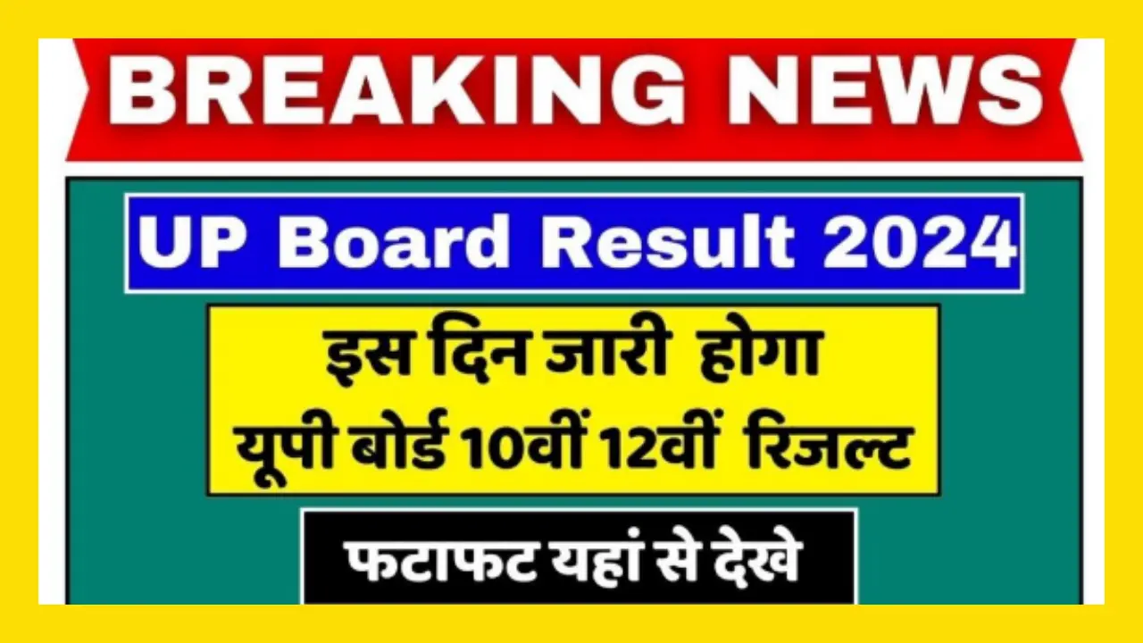 UP Board Result 2024 Date